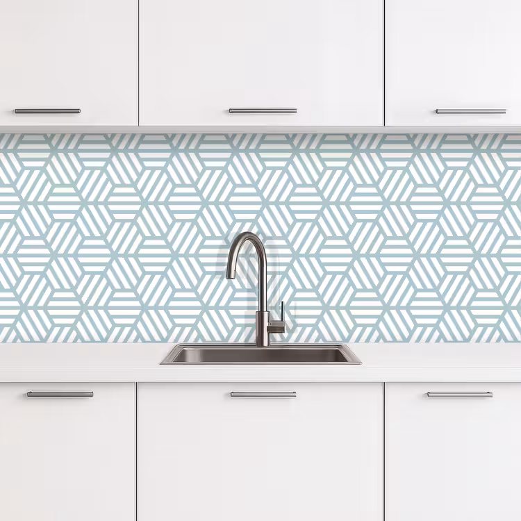 Keuken achterwand - Groen - Geometrie - Patronen - Abstract — 4