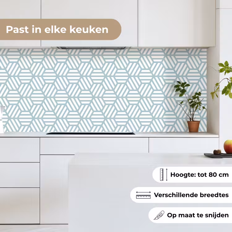 Keuken achterwand - Groen - Geometrie - Patronen - Abstract — 7