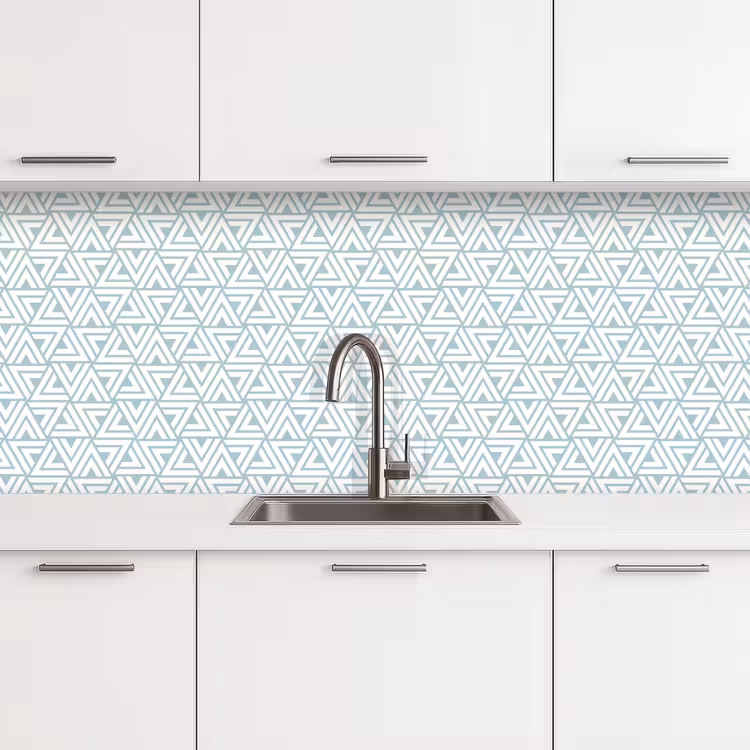 Keuken achterwand - Patroon - Lijn - Design - Groen — 4