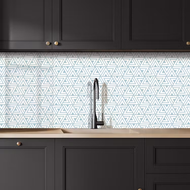Keuken achterwand - Patroon - Lijn - Design - Groen — 6