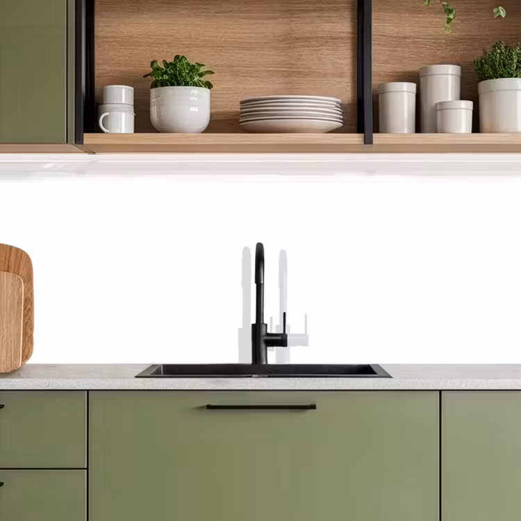 Keuken achterwand - Wit - Kleuren - Neutraal — 8