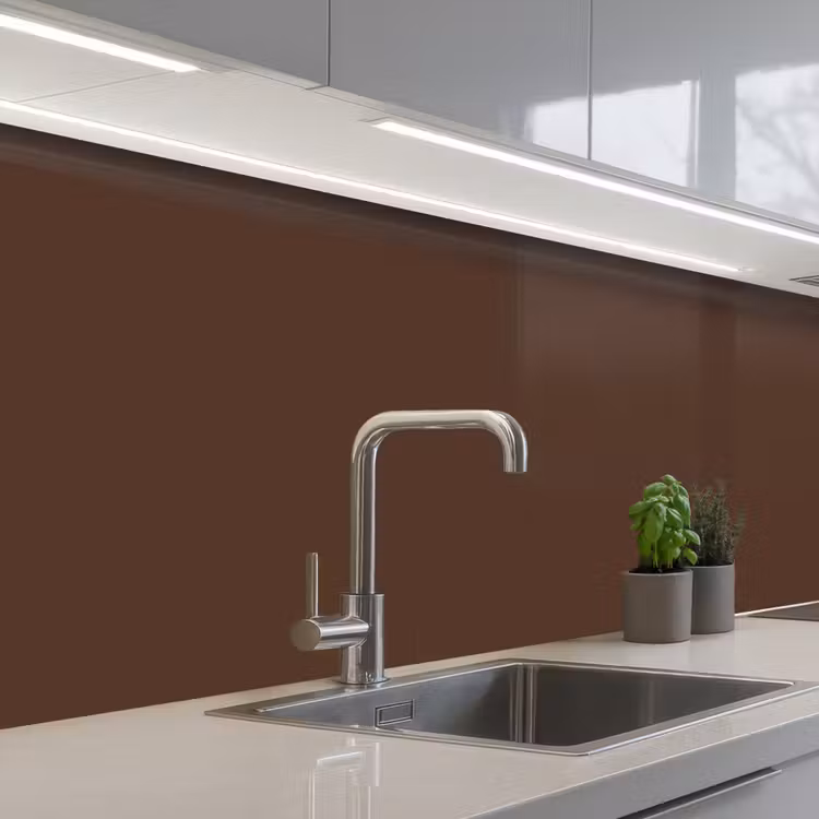 Keuken achterwand - Bruin - Donker - Kleuren — 2