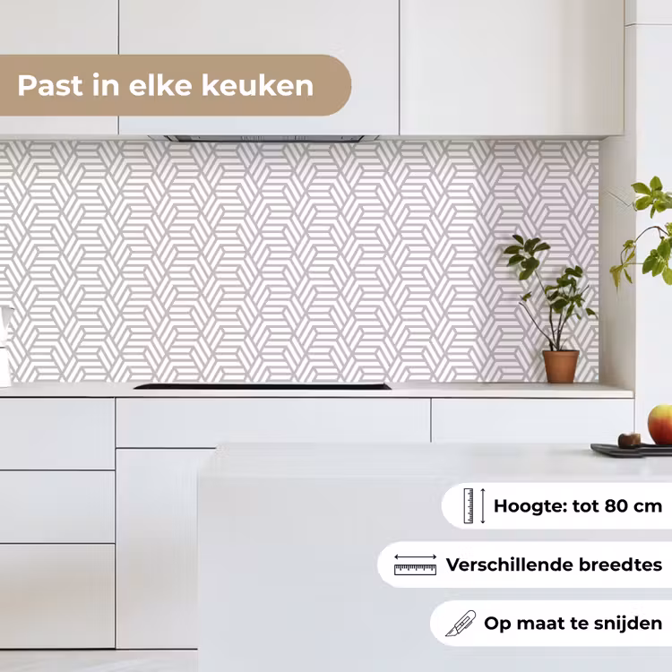 Keuken achterwand - Grafisch - Patroon - Modern - Opvallend — 7