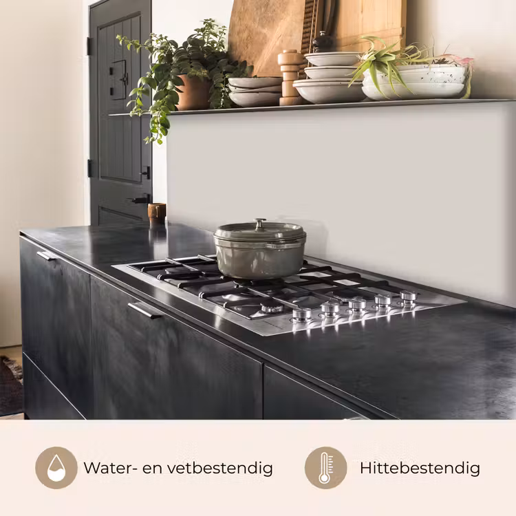 Keuken achterwand - Grijs - Licht - Herfst — 5