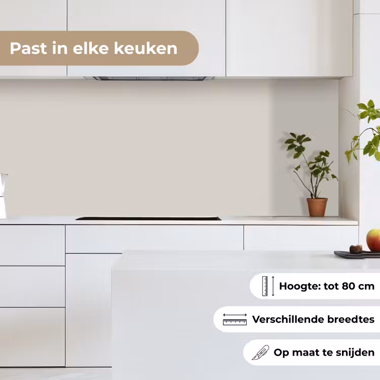 Keuken achterwand - Grijs - Licht - Herfst — 7