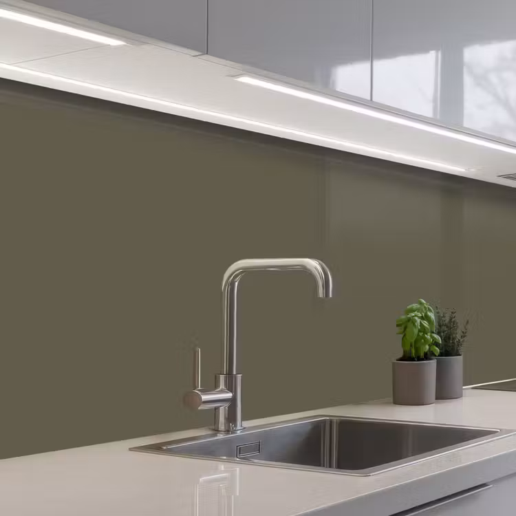 Keuken achterwand - Grijs - Warm - Herfst — 2