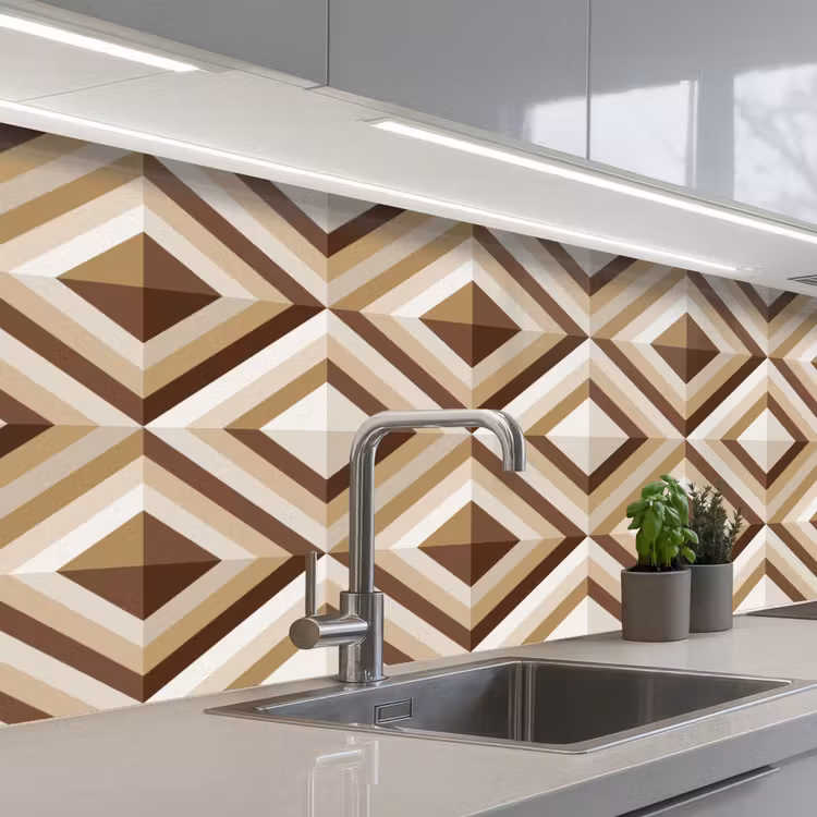 Keuken achterwand - Retro - Ster - Design — 2