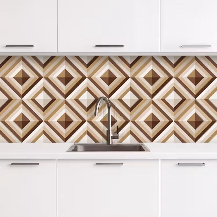 Keuken achterwand - Retro - Ster - Design — 4