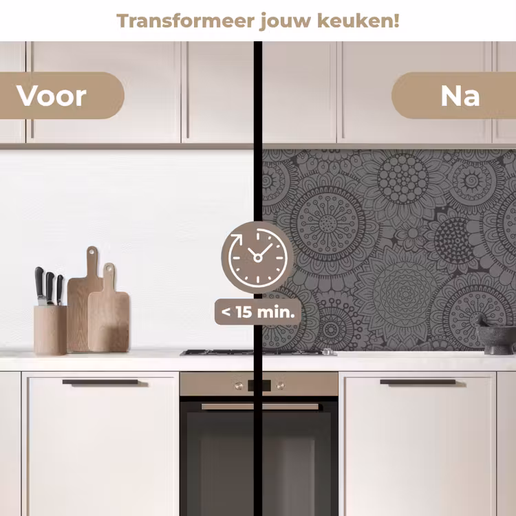 Keuken achterwand - Design - Bohemian - Zonnebloem — 3