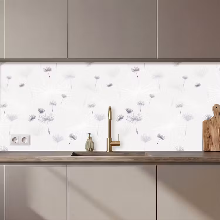 Keuken achterwand - Design - Paardenbloem - Bloemen — 1