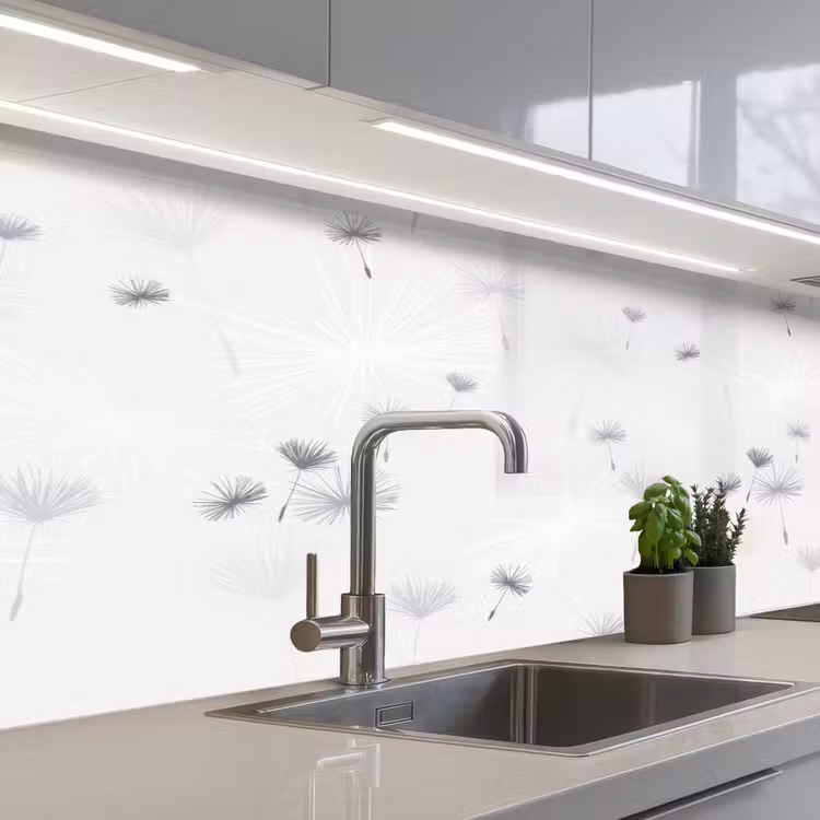 Keuken achterwand - Design - Paardenbloem - Bloemen — 2