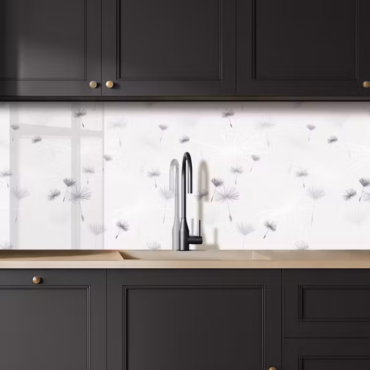 Keuken achterwand - Design - Paardenbloem - Bloemen — 6
