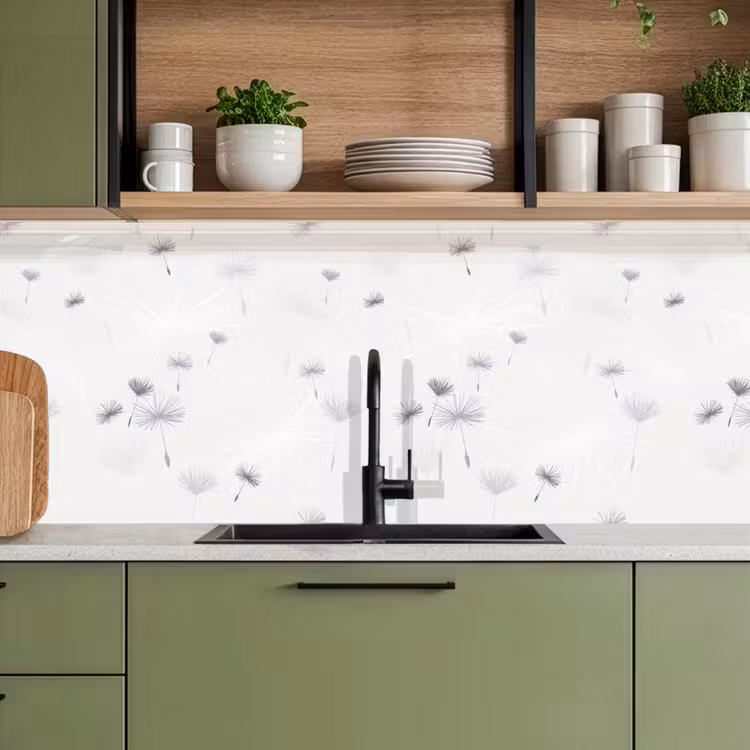Keuken achterwand - Design - Paardenbloem - Bloemen — 8