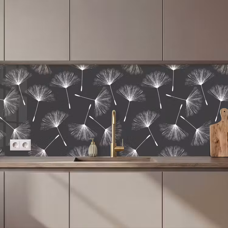 Keuken achterwand - Design - Paardenbloem - Plant — 1