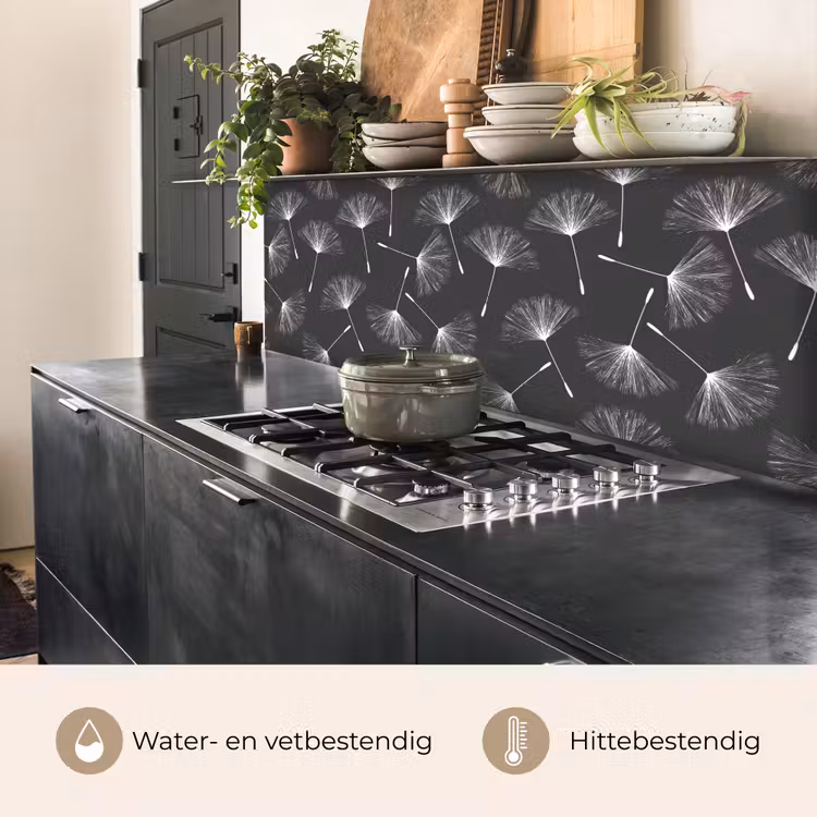 Keuken achterwand - Design - Paardenbloem - Plant — 5