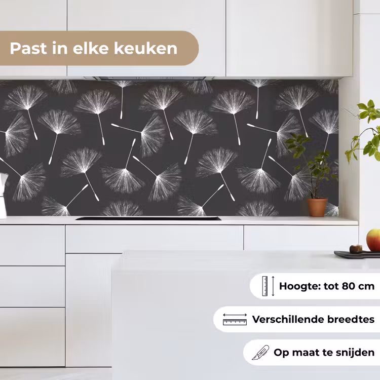 Keuken achterwand - Design - Paardenbloem - Plant — 7