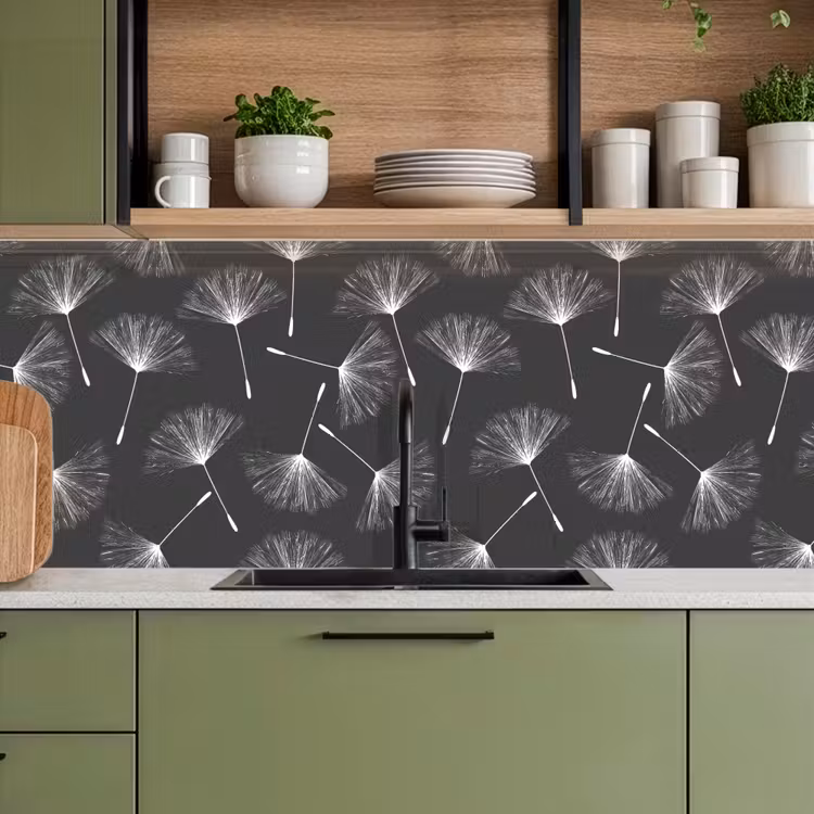 Keuken achterwand - Design - Paardenbloem - Plant — 8