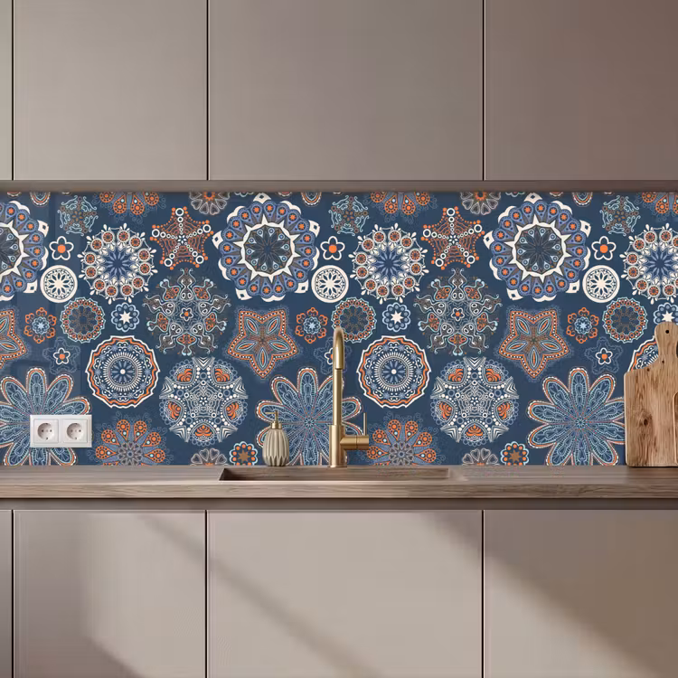 Keuken achterwand - Patronen - Ornament - Versiering — 1