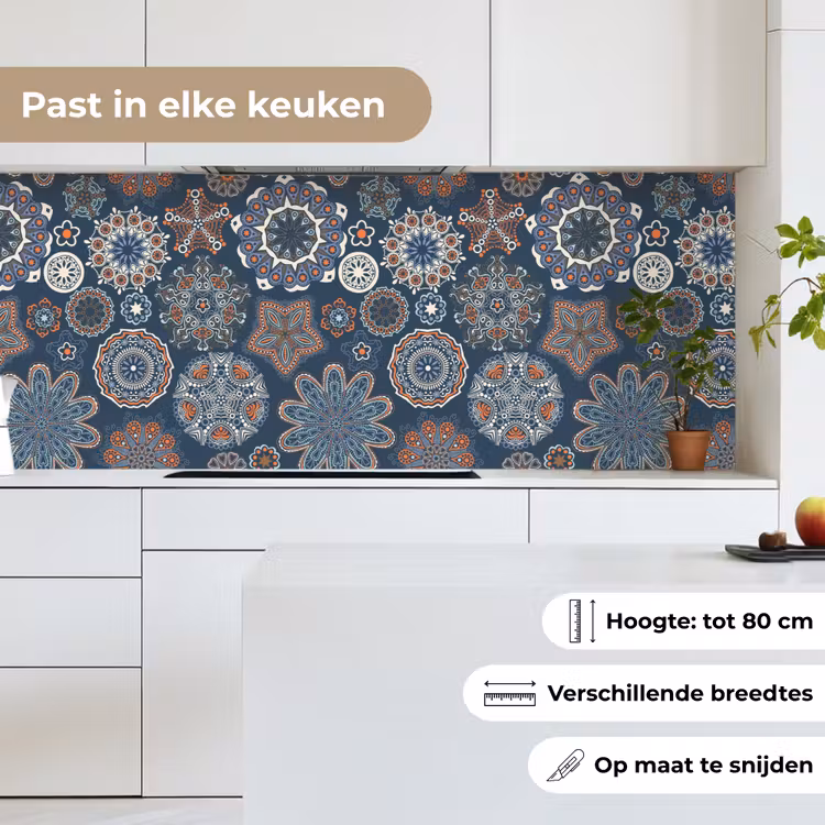 Keuken achterwand - Patronen - Ornament - Versiering — 7