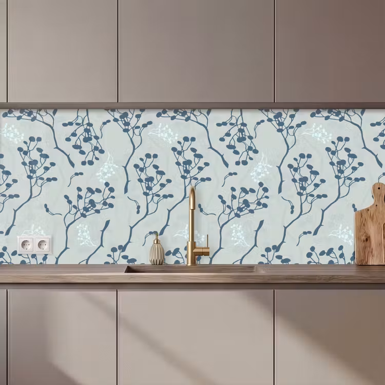 Keuken achterwand - Patronen - Tuin - Takken — 1