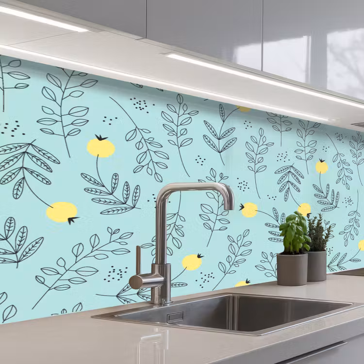 Keuken achterwand - Patronen - Zaad - Planten — 2