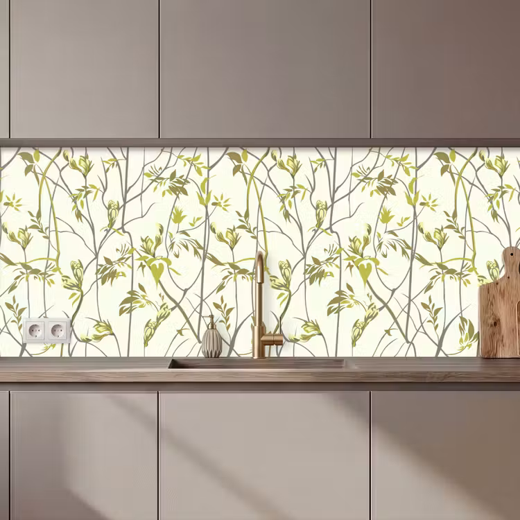 Keuken achterwand - Patroon - Jungle - Planten — 1