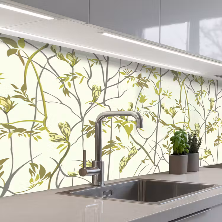 Keuken achterwand - Patroon - Jungle - Planten — 2