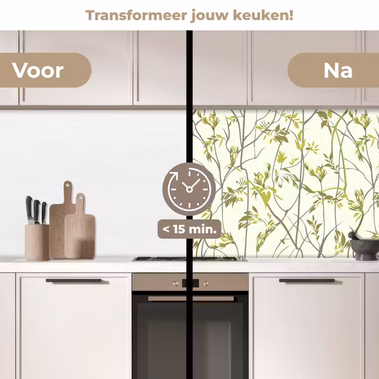Keuken achterwand - Patroon - Jungle - Planten — 3