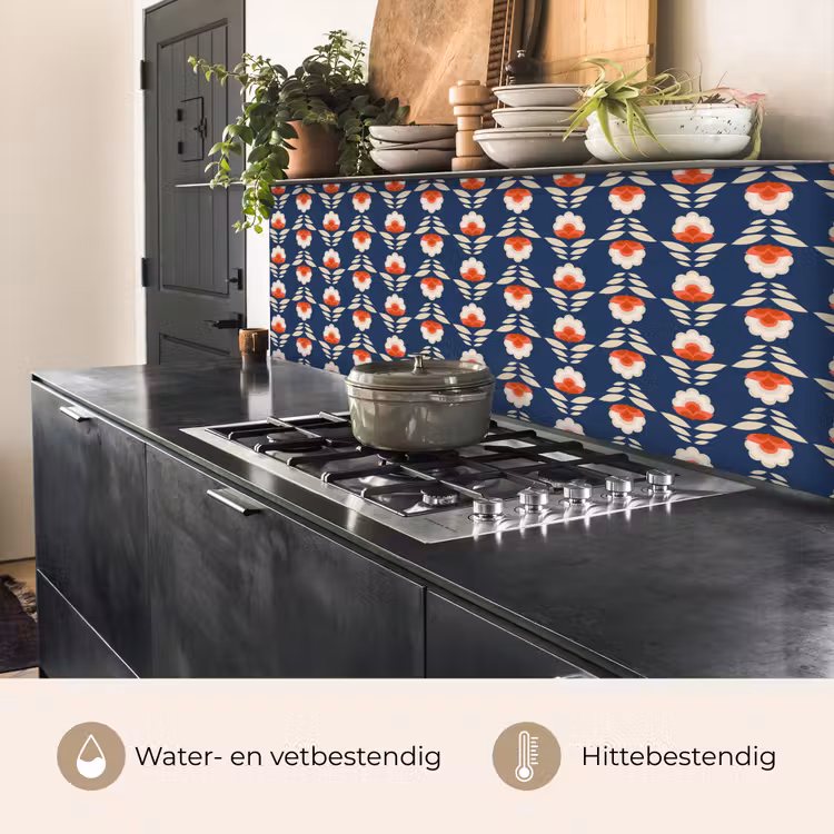 Keuken achterwand - Patronen - Abstract - Bloemen — 5