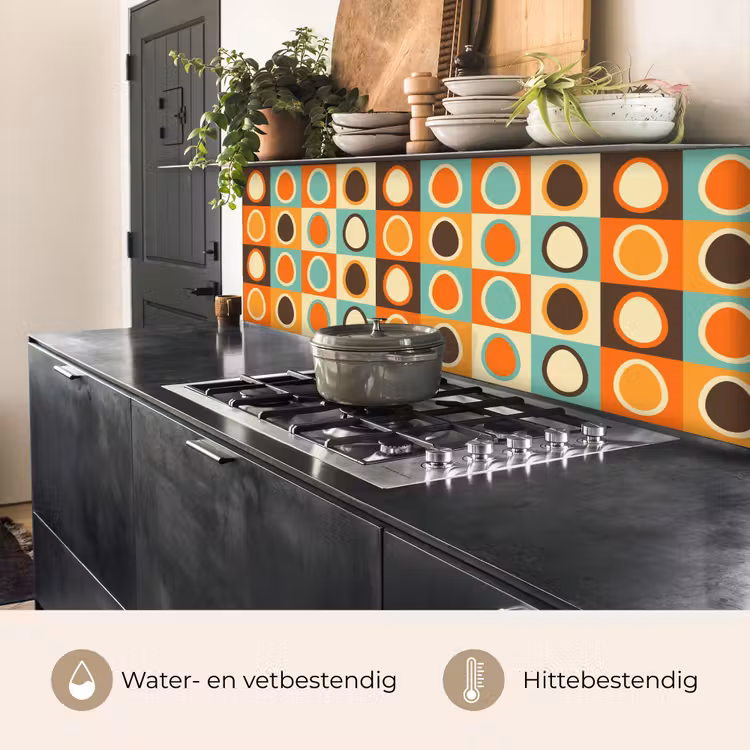Keuken achterwand - Retro - Patronen - Ei — 5