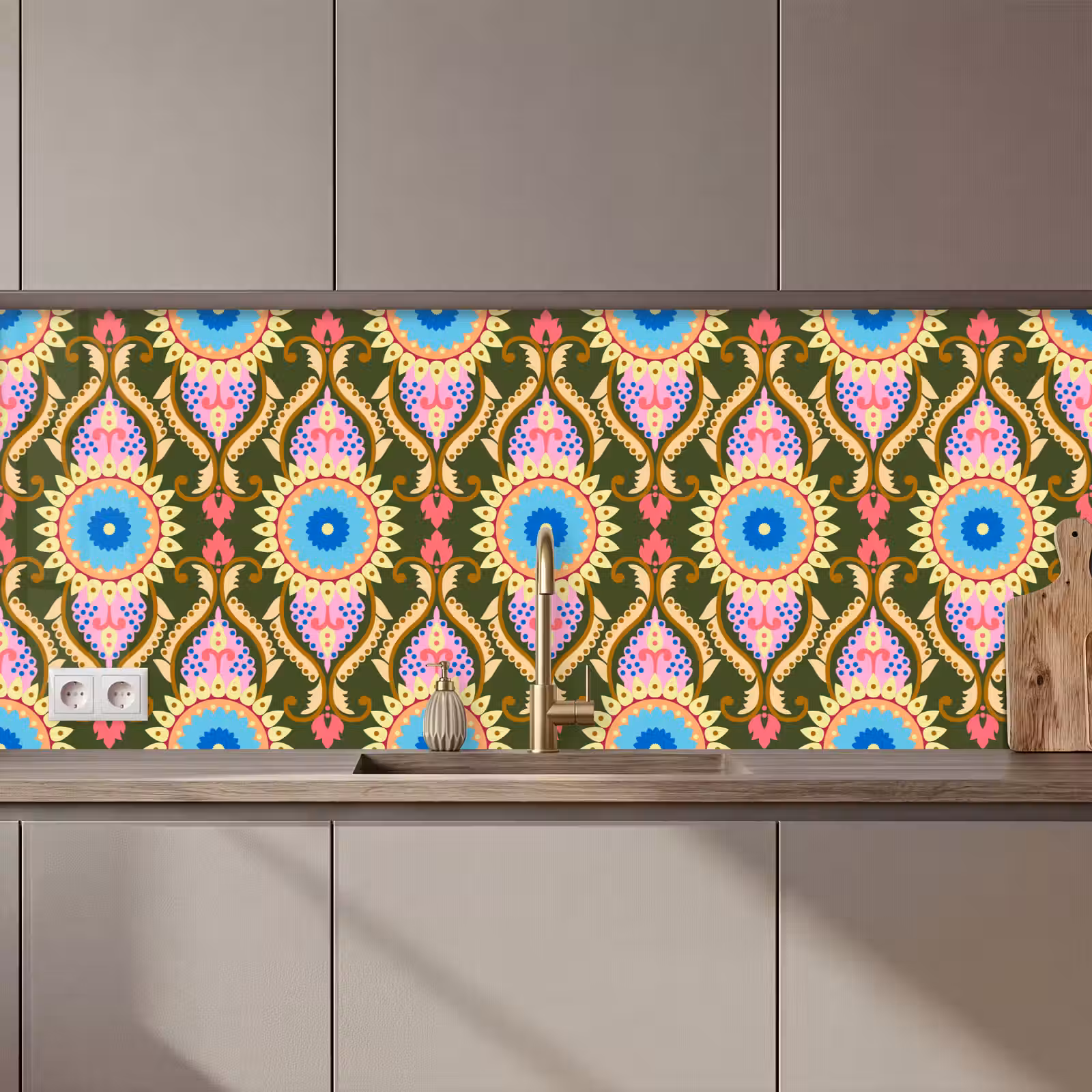 Keuken achterwand - Design - Orient - Retro — 1