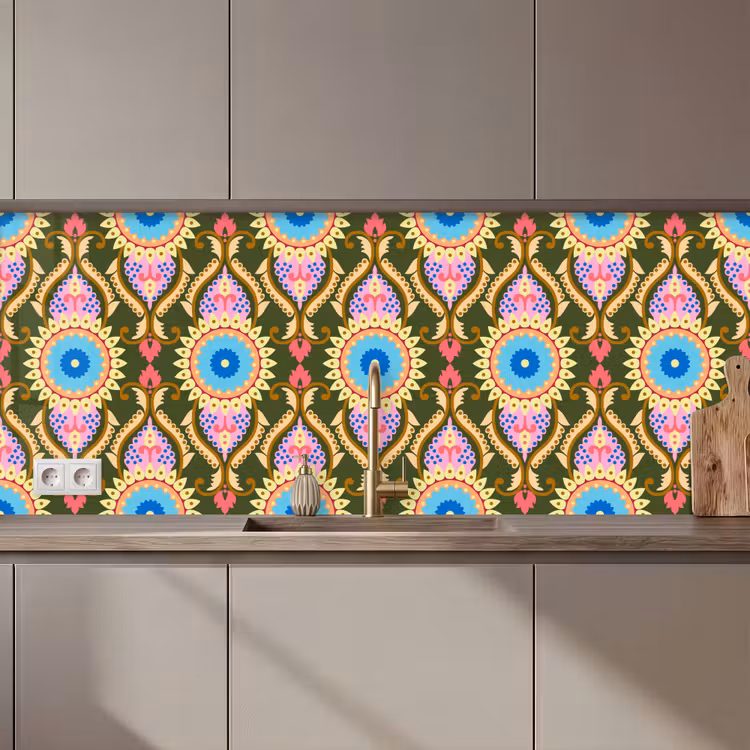 Keuken achterwand - Design - Orient - Retro — 1