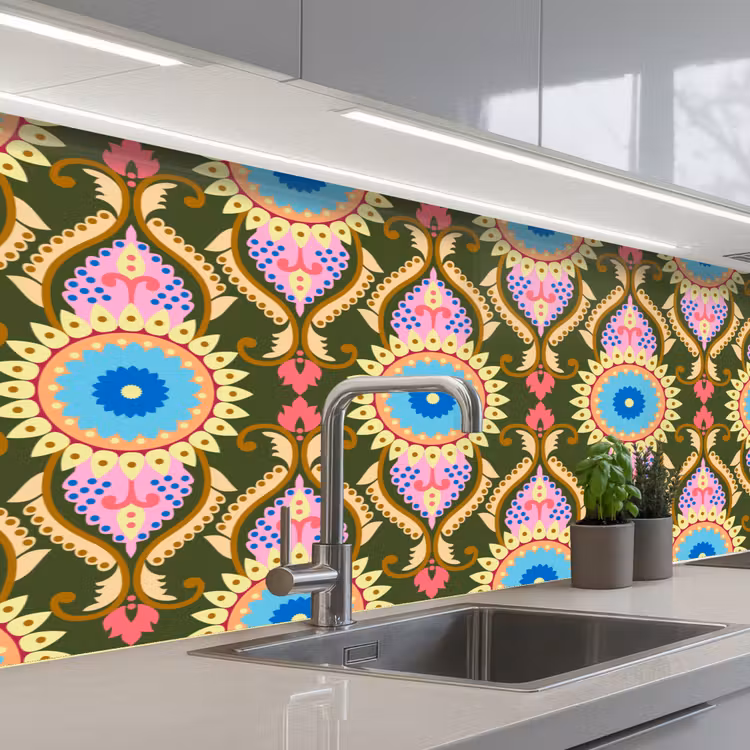 Keuken achterwand - Design - Orient - Retro — 2