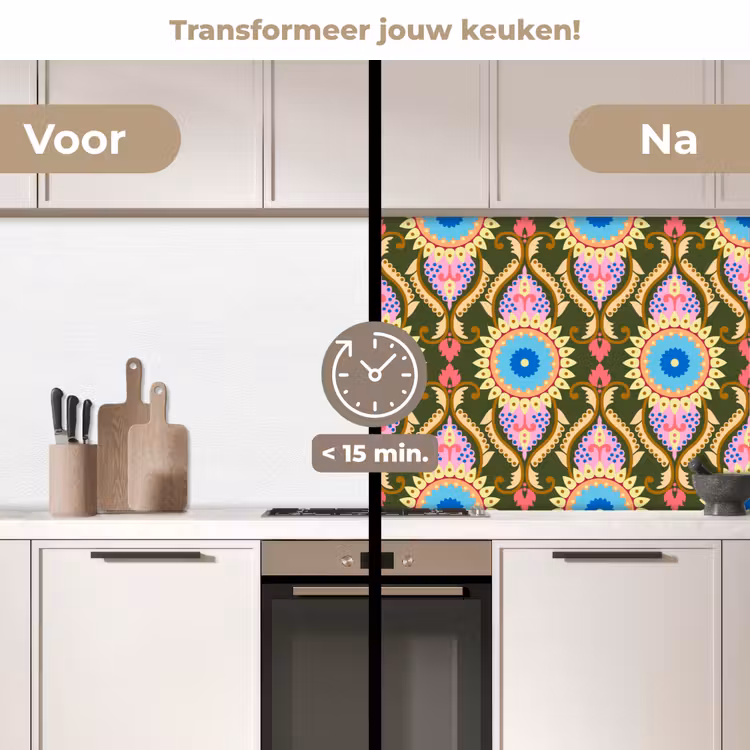 Keuken achterwand - Design - Orient - Retro — 3