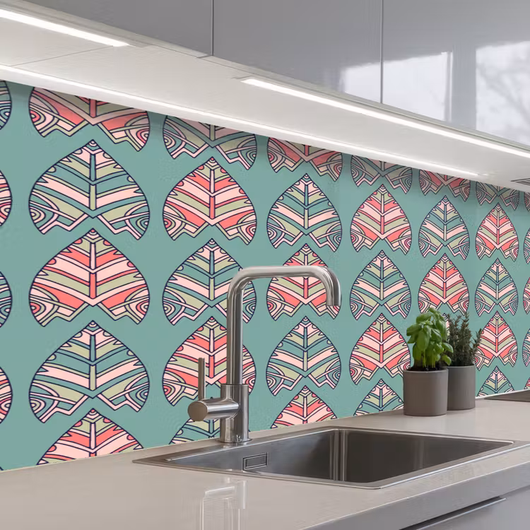 Keuken achterwand - Patronen - Tribal - Retro — 2
