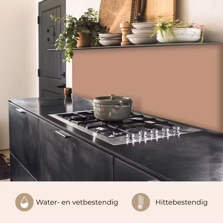Keuken achterwand - Beige - Kleur - Roze — 5