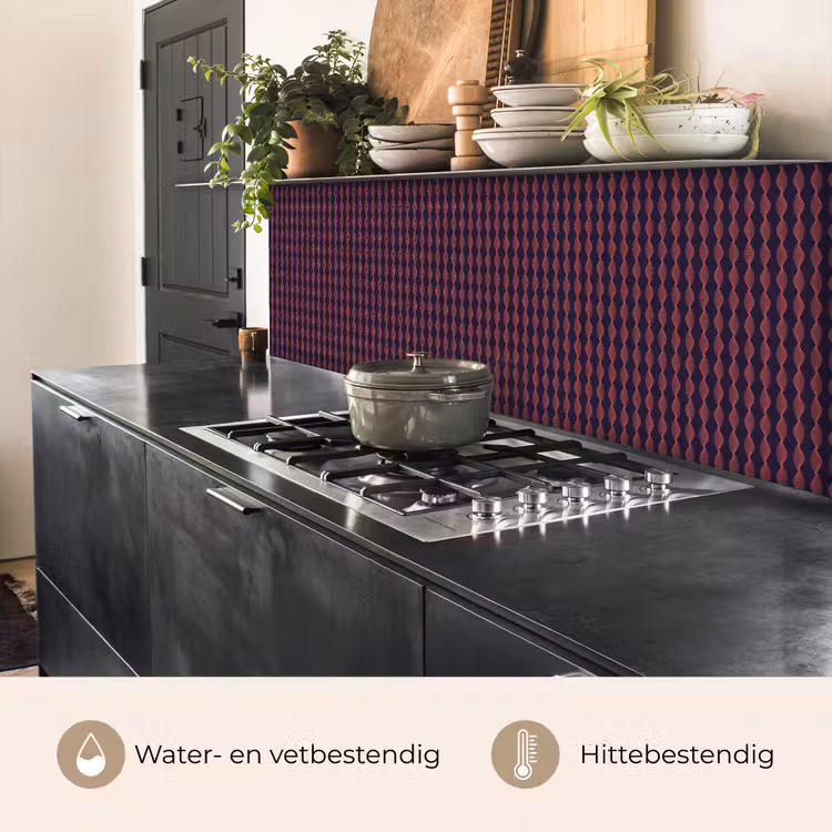 Keuken achterwand - Patronen - Abstract - Vintage — 5