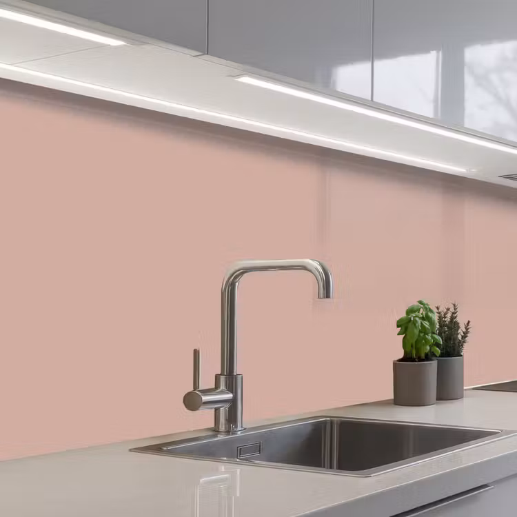 Keuken achterwand - Roze - Palet - Oud - Effen - Oudroze — 2