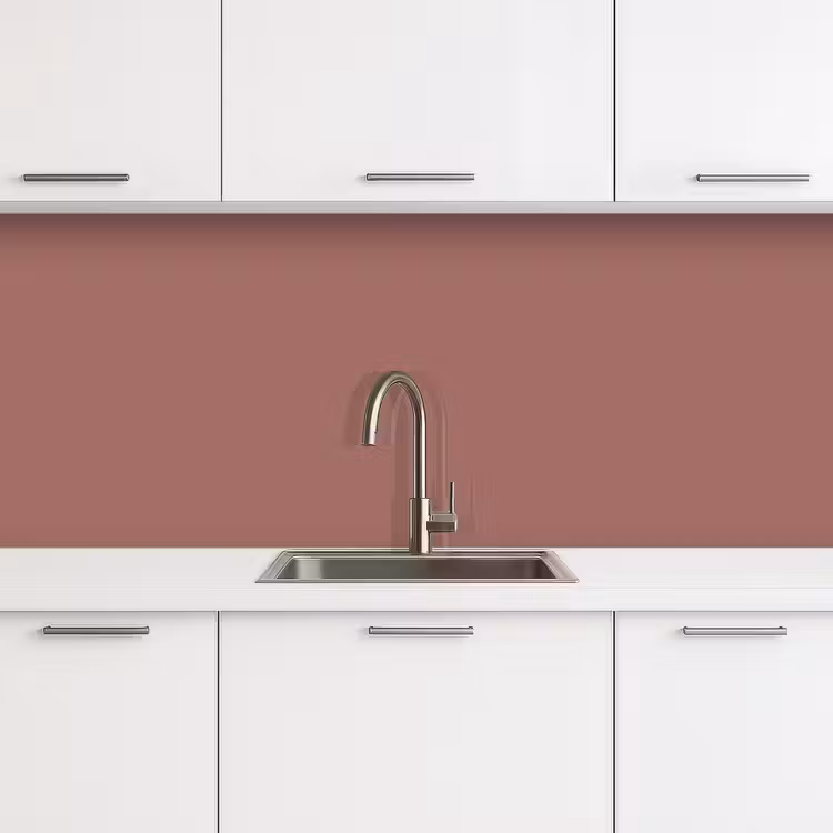 Keuken achterwand - Terracotta - Patronen - Roze — 4