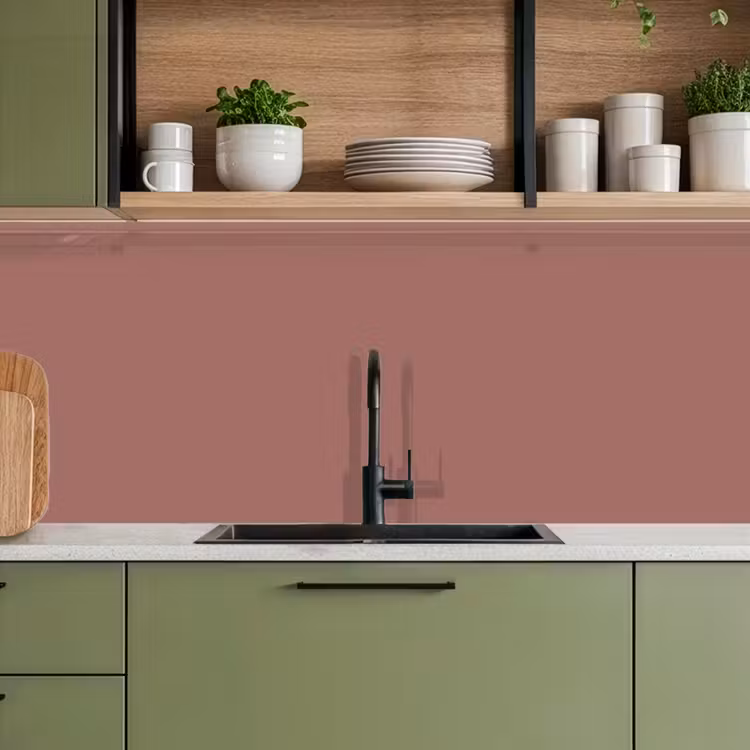 Keuken achterwand - Terracotta - Patronen - Roze — 8