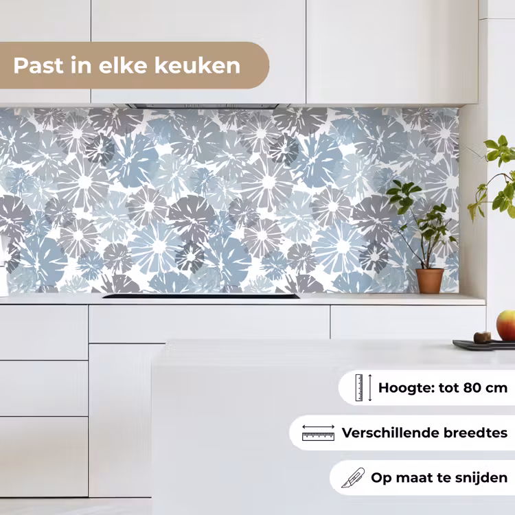 Keuken achterwand - Bloemen - Abstract - Patroon — 7