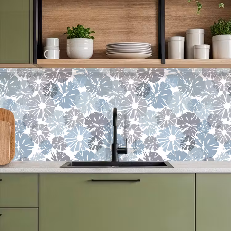 Keuken achterwand - Bloemen - Abstract - Patroon — 8