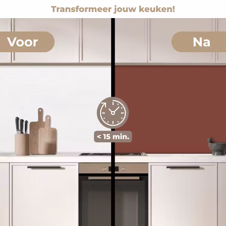 Keuken achterwand - Palet - Rood - Interieur — 3