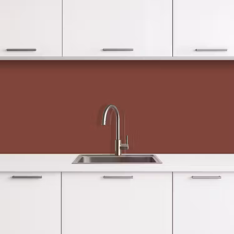 Keuken achterwand - Palet - Rood - Interieur — 4