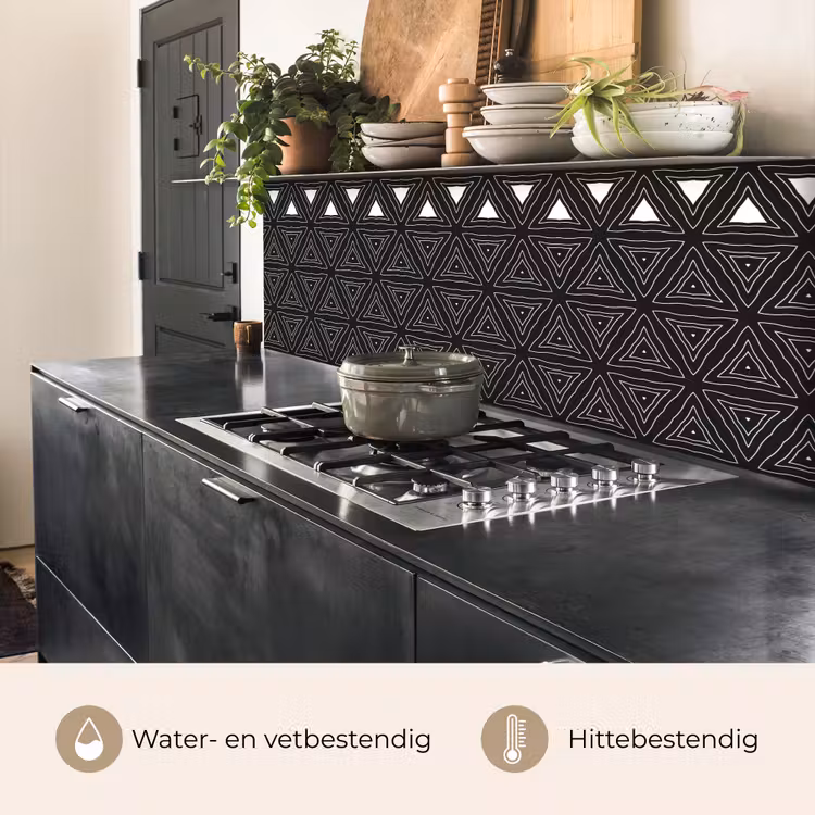 Keuken achterwand - Geometrie - Design - Mozaïek — 5