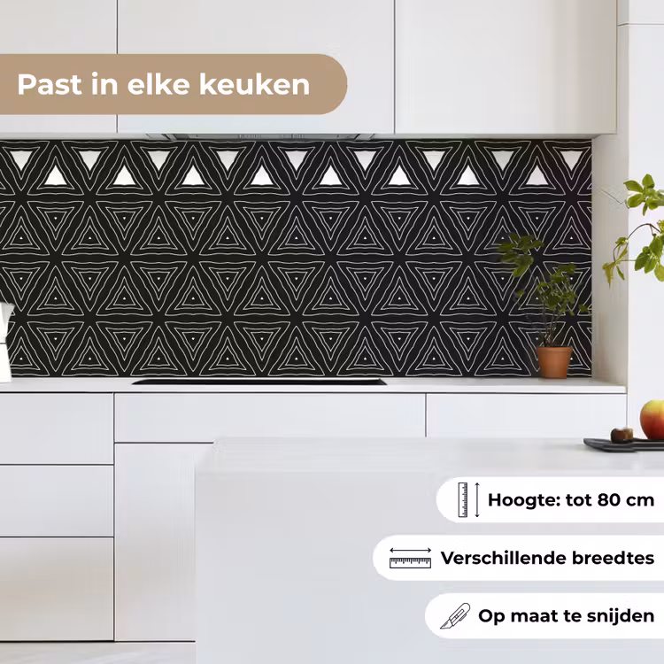 Keuken achterwand - Geometrie - Design - Mozaïek — 7