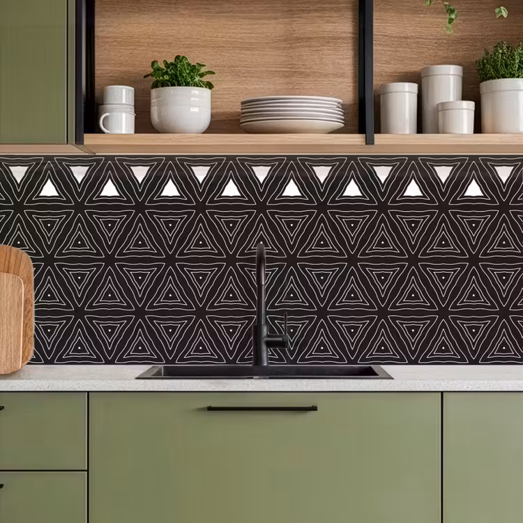 Keuken achterwand - Geometrie - Design - Mozaïek — 8