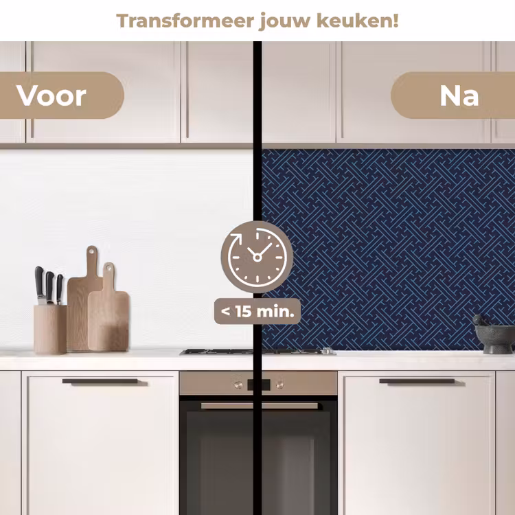 Keuken achterwand - Japans - Patronen - Geometrie — 3