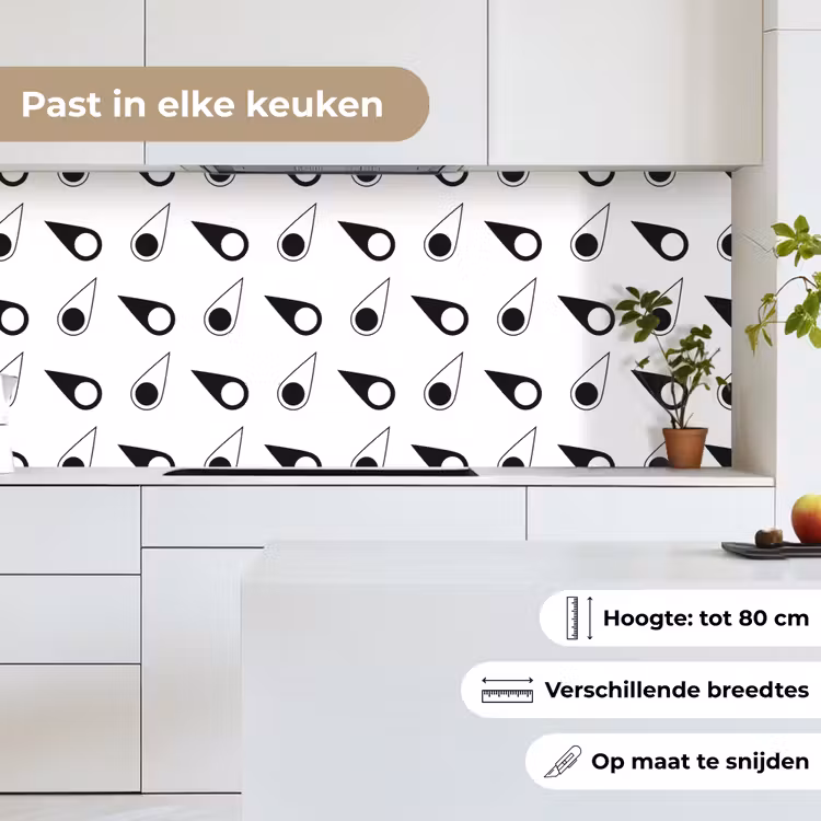 Keuken achterwand - Kompas - Patronen - Reizen — 7