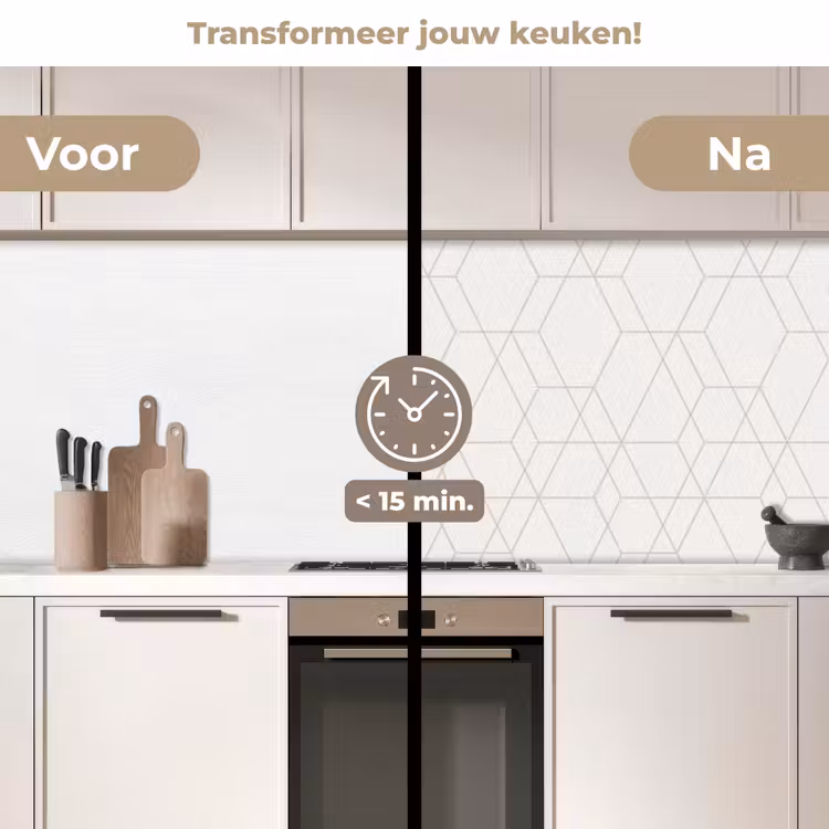 Keuken achterwand - Mozaïek - Design - Geometrie — 3